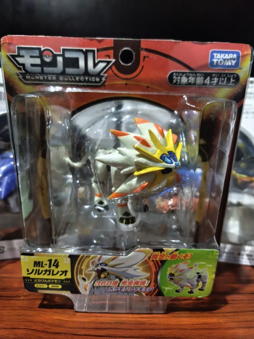 TOMY Pokemon Figure - Solgaleo (Category: Action & Battle Toys) located in Taguig. Submitted by lilrootshop (Listing ID 1465740688, Image 1). Description: ***Crossposted*** Price: 1,200 AUTHENTIC MISB Pass sa lowballers! First to pay basis. No COD. For item reservation, a down payment of 50% or 100 pesos (whichever is less) is required. Down payment is non-refundable. One month reservation only. Location: Taguig (near BGC) MOP: GCash / Maya / GoT