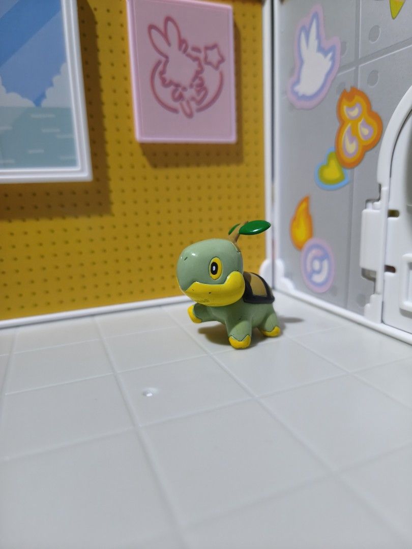 TOMY Pokemon: Playset Collection - Turtwig (Category: Action & Battle Toys) located in Taguig. Submitted by lilrootshop (Listing ID 1465737079, Image 1). Description: ***Crossposted*** Price: 350 AUTHENTIC Pass sa lowballers! First to pay basis. No COD. For item reservation, a down payment of 50% or 100 pesos (whichever is less) is required. Down payment is non-refundable. One month reservation only. Location: Taguig (near BGC) MOP: GCash / Maya 