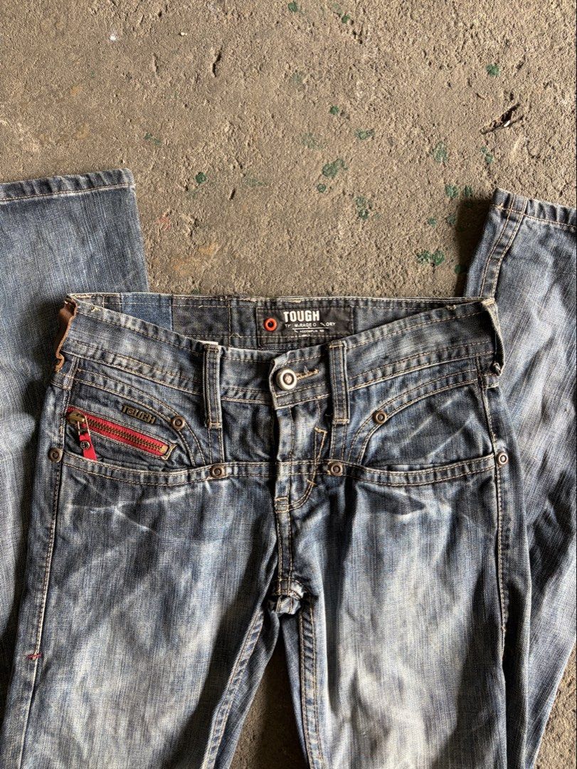 Tough Jeansmith Denim Jeans (Category: Jeans) located in Quezon City. Submitted by ward.drobe (Listing ID 1465641579, Image 3). Description: Tuff j smith Size L - 44 inch Waist - 16 inch Rise - 8 inch.