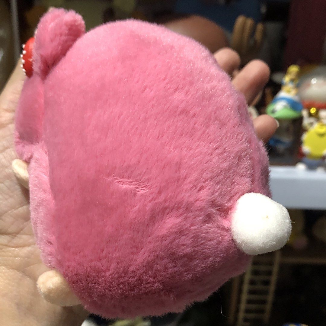 Toy Story Lotso Charm (Category: Plushies & Soft Toys) located in Quezon City. Submitted by kitsune.treasures (Listing ID 1465651451, Image 3). Description: *First to pay policy! *1 day reservation only. Failure to pay on time, auto cancel. 📍Quezon City * MOD: J&T | Lalamove * MOP: GCASH | BPI 📦ON HAND AND READY TO SHIP! CONDITION: WHAT YOU SEE IS WHAT YOU GET. Dimensions: Kindly check the photos for the actual measurements. Please check all th