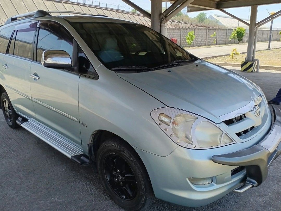 Toyota Innova (Category: Used Cars) located in Mariveles. Submitted by alfredsabataan (Listing ID 1465599531, Image 1). Description: Innova 2.0 Gas Location: Mariveles, Bataan Contact: Father (Jose Tacorda) Contact Num: DM - Last Price - Yearly Maintenance, CTPL - Uses: Family Use only - Number of owners: 1 - Transmission: Manual - Fuel type: Gas - Honest Issue: No - Mileage: 210k - Color: Silver Gray - Airbag: Yes - Pending Balance: None.