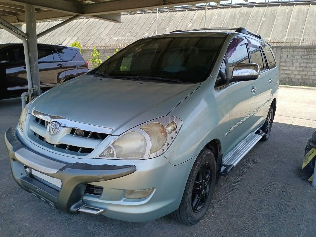 Toyota Innova (Category: Used Cars) located in Mariveles. Submitted by alfredsabataan (Listing ID 1465599531, Image 2). Description: Innova 2.0 Gas Location: Mariveles, Bataan Contact: Father (Jose Tacorda) Contact Num: DM - Last Price - Yearly Maintenance, CTPL - Uses: Family Use only - Number of owners: 1 - Transmission: Manual - Fuel type: Gas - Honest Issue: No - Mileage: 210k - Color: Silver Gray - Airbag: Yes - Pending Balance: None.