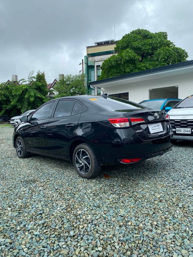 Toyota Vios XLE CVT 1.3L Auto (Category: Used Cars) located in Pasig City. Submitted by pureocean-057512 (Listing ID 1465645690, Image 3). Description: 2025 TOYOTA VIOS 1.3L XLE CVT GAS AUTOMATIC TRANSMISSION Downpayment: ₱59,500 ✅ ZERO PROCESSING UNTIL OCT 17 ONLY ✅ ⚠️5 SLOTS LEFT ONLY⚠️ Black 9 ending plate 22tkms mileage Automatic Transmission 1.3L Gasoline Engine All Stock All Original 1.3L Dual VVTi Gasoline Engine Fresh Fabric Interior Powe
