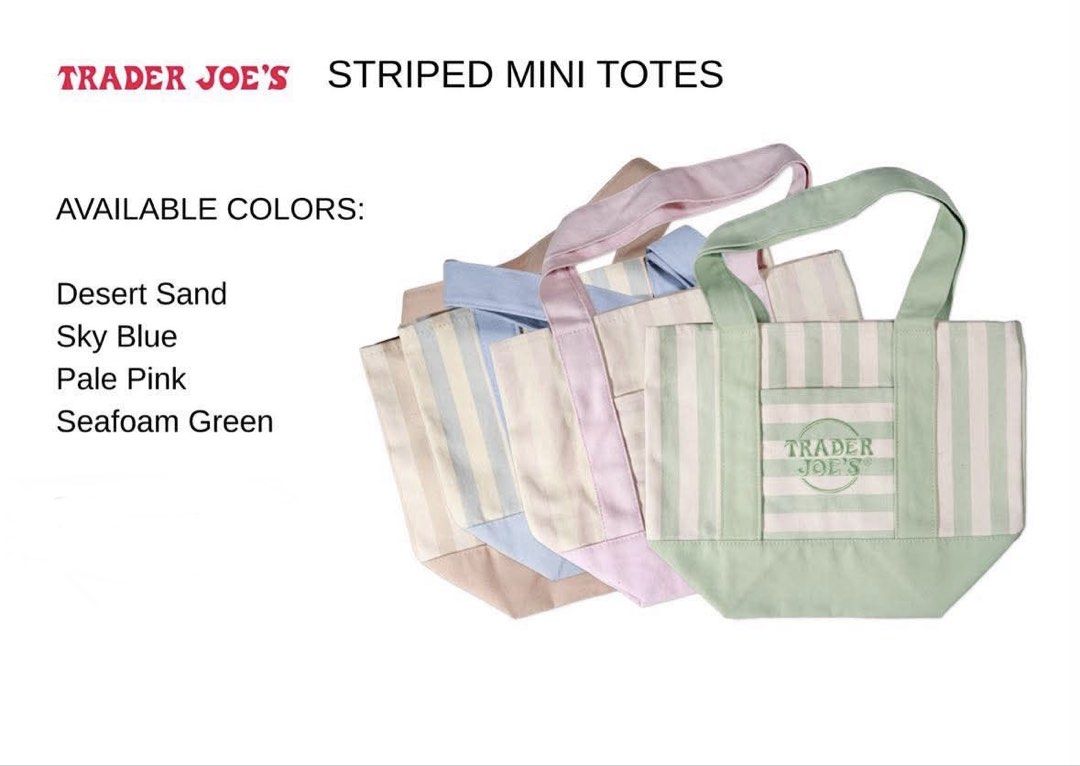 Trader Joe’s Bag Original (Category: Shoulder Bags) located in Manila. Submitted by rhianna333 (Listing ID 1465709454, Image 1). Description: All colors available .