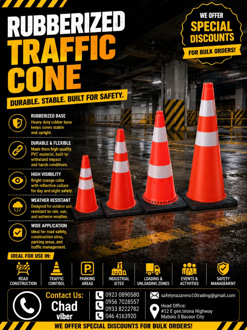 traffic cone rubberized (Category: Community) located in Bacoor. Submitted by __CLaude__ (Listing ID 1465618467, Image 1). Description: .