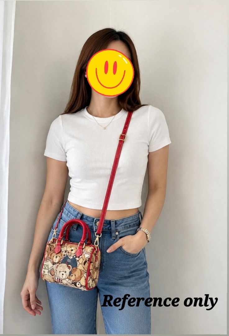 TTWN & Bear sling bag (Category: Cross-body Bags) located in General Santos City (Dadiangas). Submitted by amorhesthrift (Listing ID 1462939952, Image 1). Description: Good condition Issue- Minimal sign of usage sa buckle (see photos ) Size- W6.5 L5 Inch..