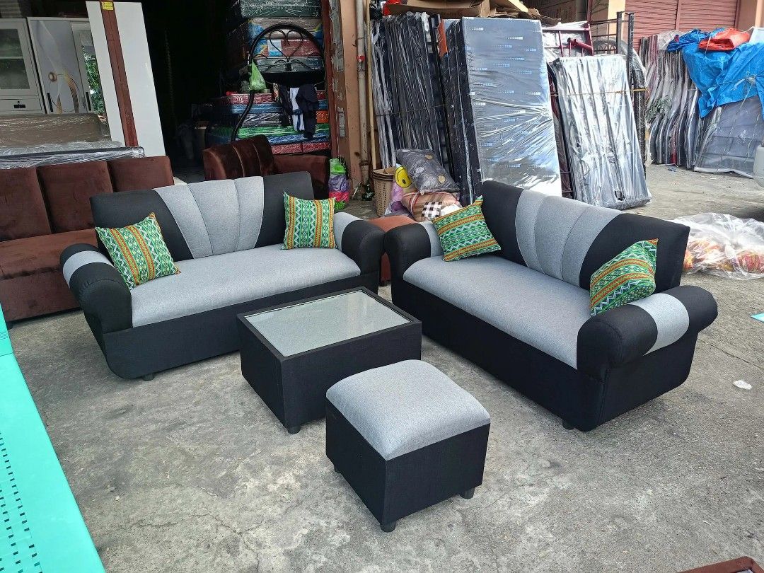 Two long sofa (Category: Sofas) located in Kalibo. Submitted by jennypat04 (Listing ID 1465631646, Image 1). Description: Two long sofa with Center table and foot stool Price:9800 Location:Pook, Kalibo,Aklan Philippines We deliver around Aklan Open for Installment Just visit our shop at Pook, Kalibo, Aklan Philippines.