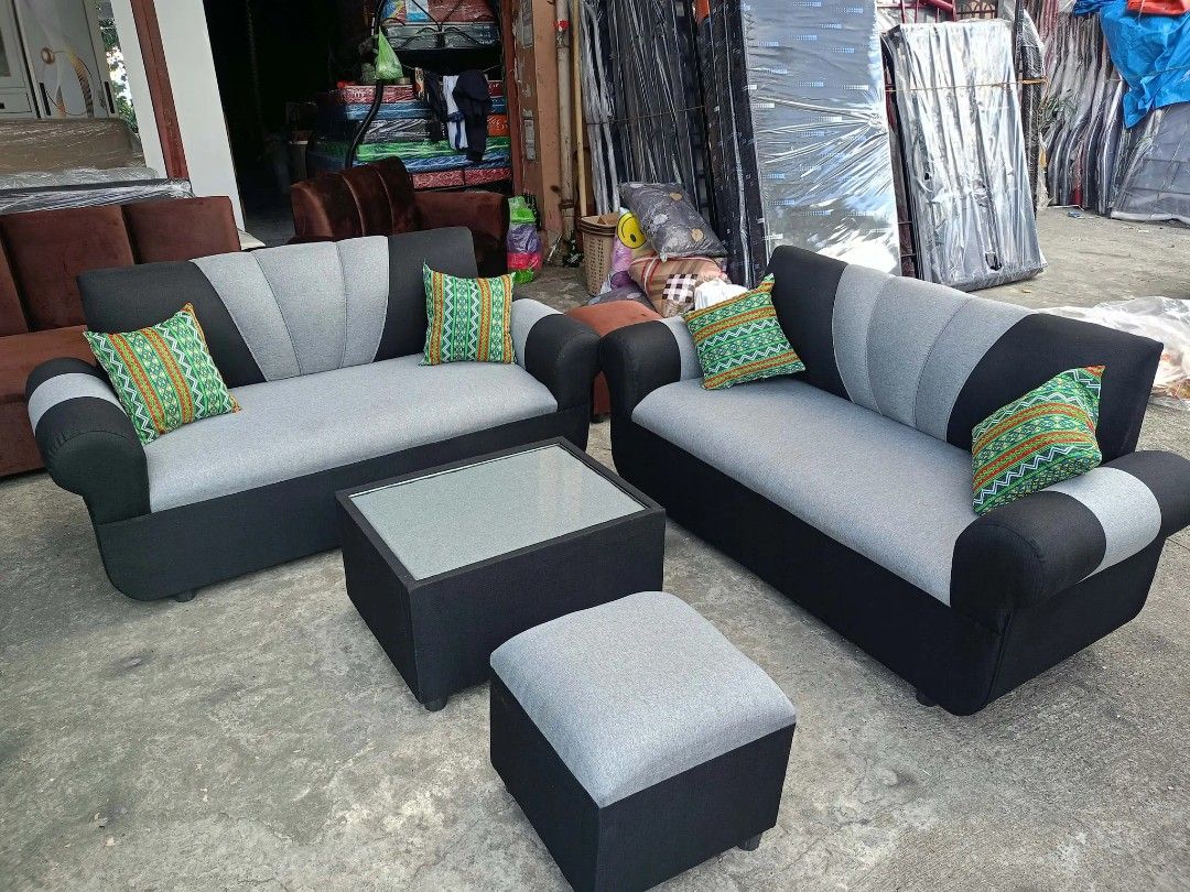 Two long sofa (Category: Sofas) located in Kalibo. Submitted by jennypat04 (Listing ID 1465631646, Image 2). Description: Two long sofa with Center table and foot stool Price:9800 Location:Pook, Kalibo,Aklan Philippines We deliver around Aklan Open for Installment Just visit our shop at Pook, Kalibo, Aklan Philippines.