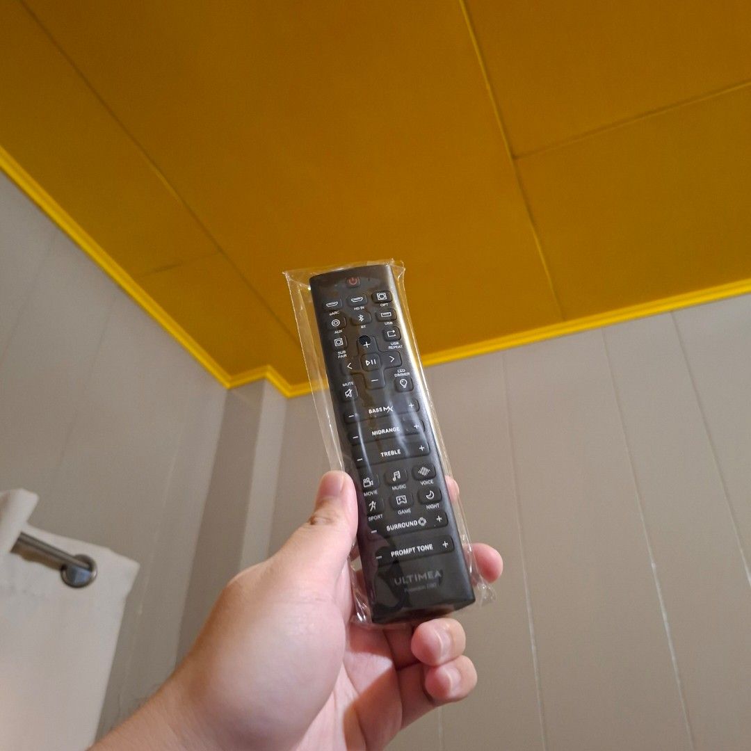 Ultimea remote for soundbar (Category: Craft Supplies & Tools) located in Pasig City. Submitted by fasttech01 (Listing ID 1465580314, Image 1). Description: .