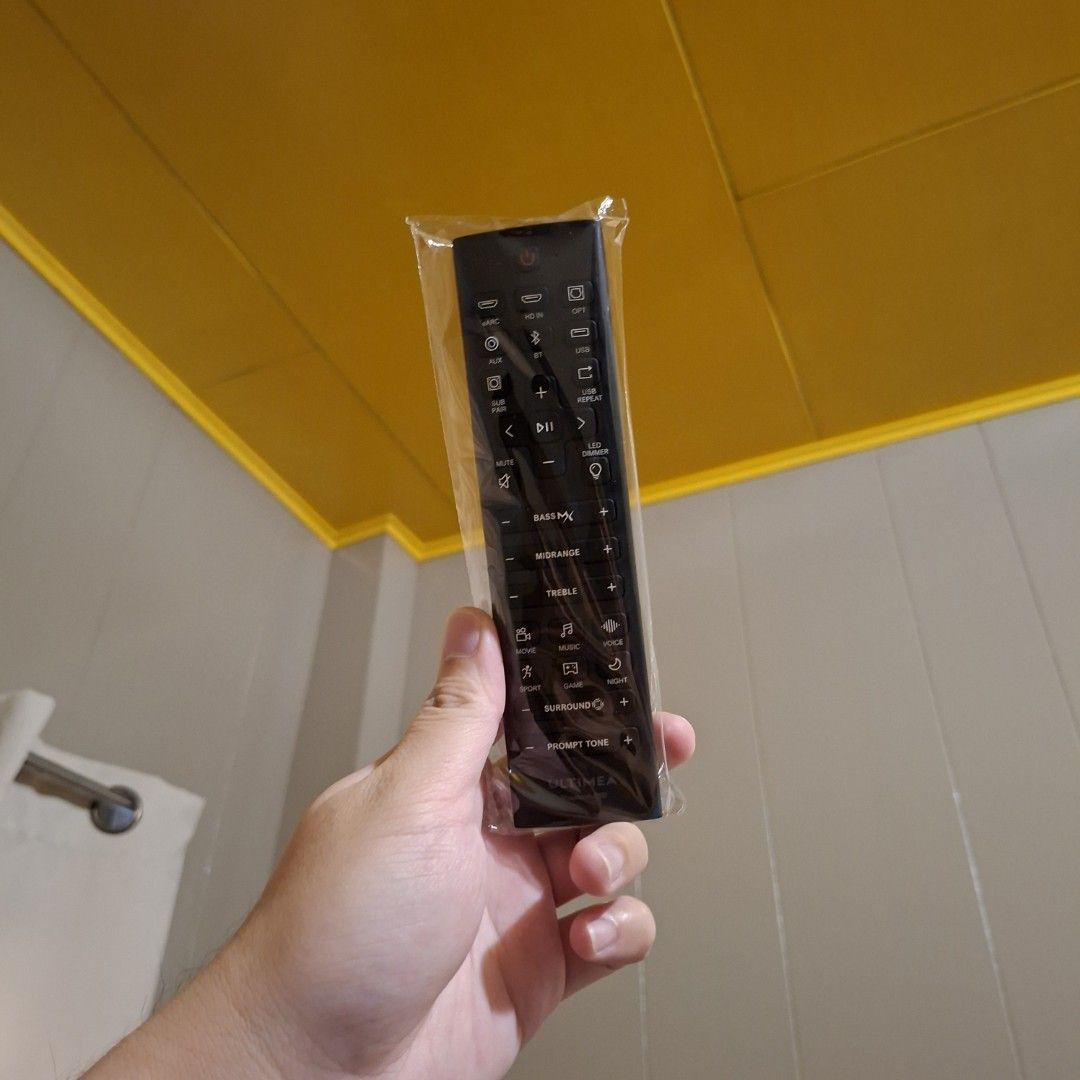 Ultimea remote for soundbar (Category: Craft Supplies & Tools) located in Pasig City. Submitted by fasttech01 (Listing ID 1465580314, Image 3). Description: .