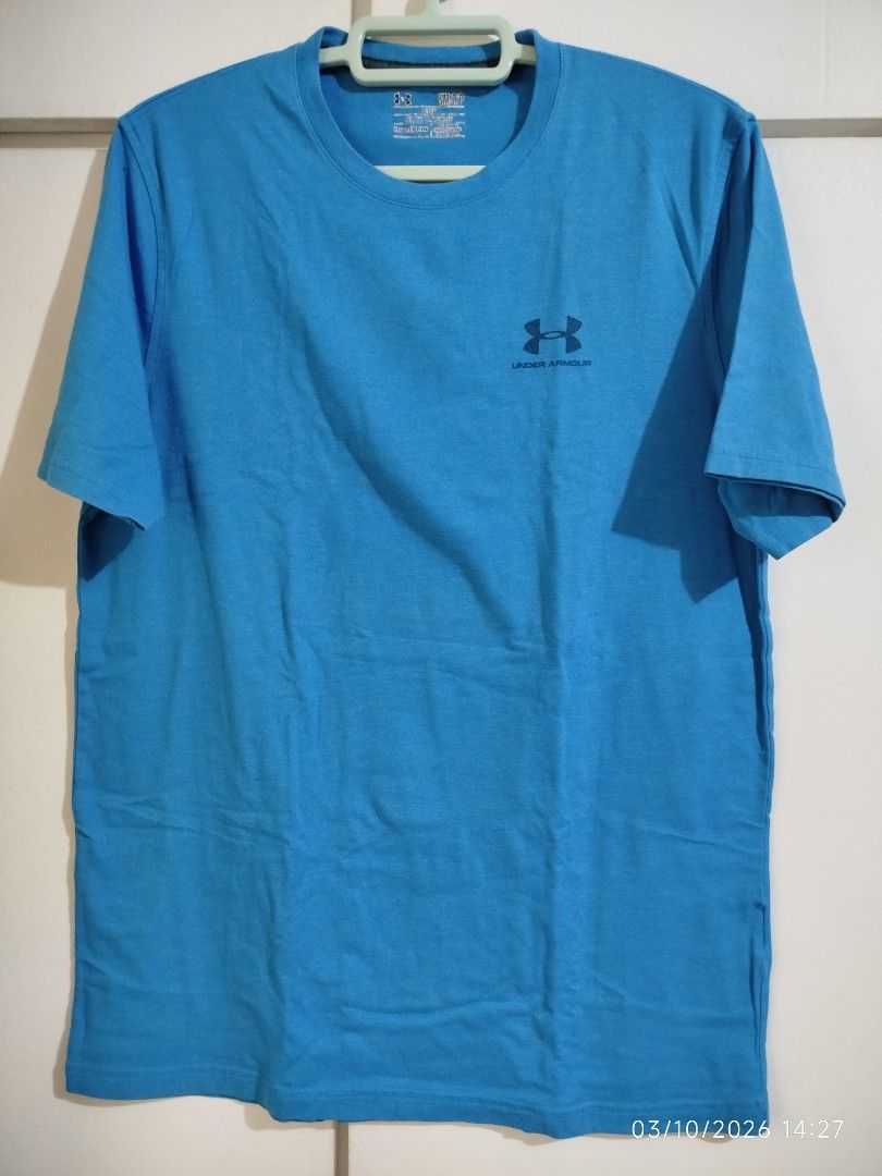 Under armour tshirt small (Category: Tshirts & Polo Shirts ) located in Quezon City. Submitted by crci12 (Listing ID 1465631238, Image 1). Description: Under armour tshirt small Used Bought in US Actual pictures posted What you see is what you get P450 only Meet ups: 1. Simplicity mini stop commonwealth ave., balara, qc. 2. Mgas station beside oyasa hardware luzon ave., qc. *Kindly send us a message for a schedule of meet up. *Shipping via j&t. (