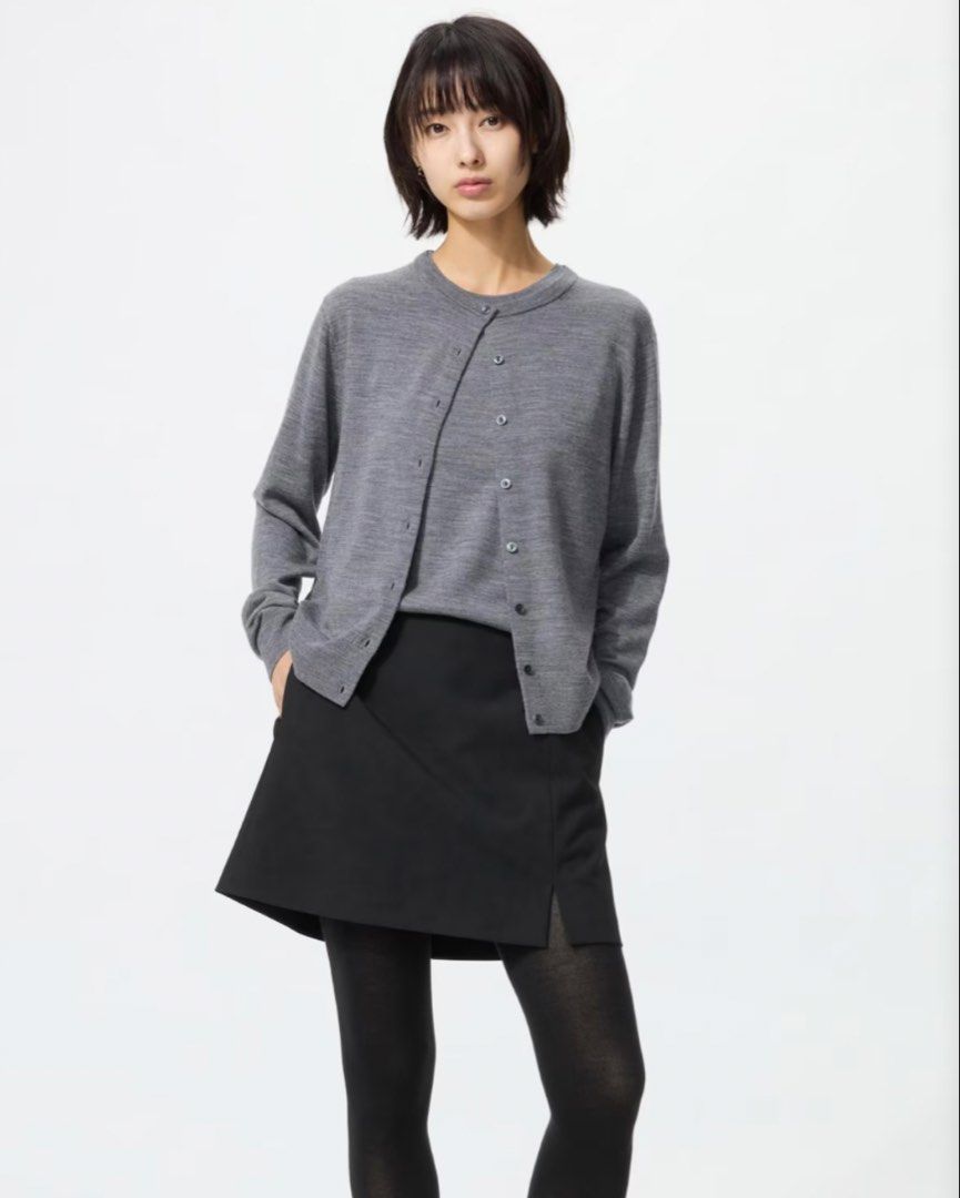 Uniqlo Slit Skort (Category: Skirts) located in Pasig City. Submitted by kendalldf (Listing ID 1465637882, Image 3). Description: Color: Black Skort with the look of a skirt. Has built-in shorts. Mini length with a front slit. Made with two-way stretch fabric..
