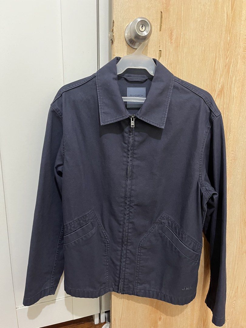 UNIQLO x JW Anderson Canvas Work Jacket (Category: Coats, Jackets and Outerwear) located in Quezon City. Submitted by otsmb (Listing ID 1465584663, Image 1). Description: UNIQLO x JW Anderson Canvas Work Jacket, size small, brand new. Bought last year. Worn only to try on. Never laundered. No issues. Ships via grab/ lalamove/j&t.