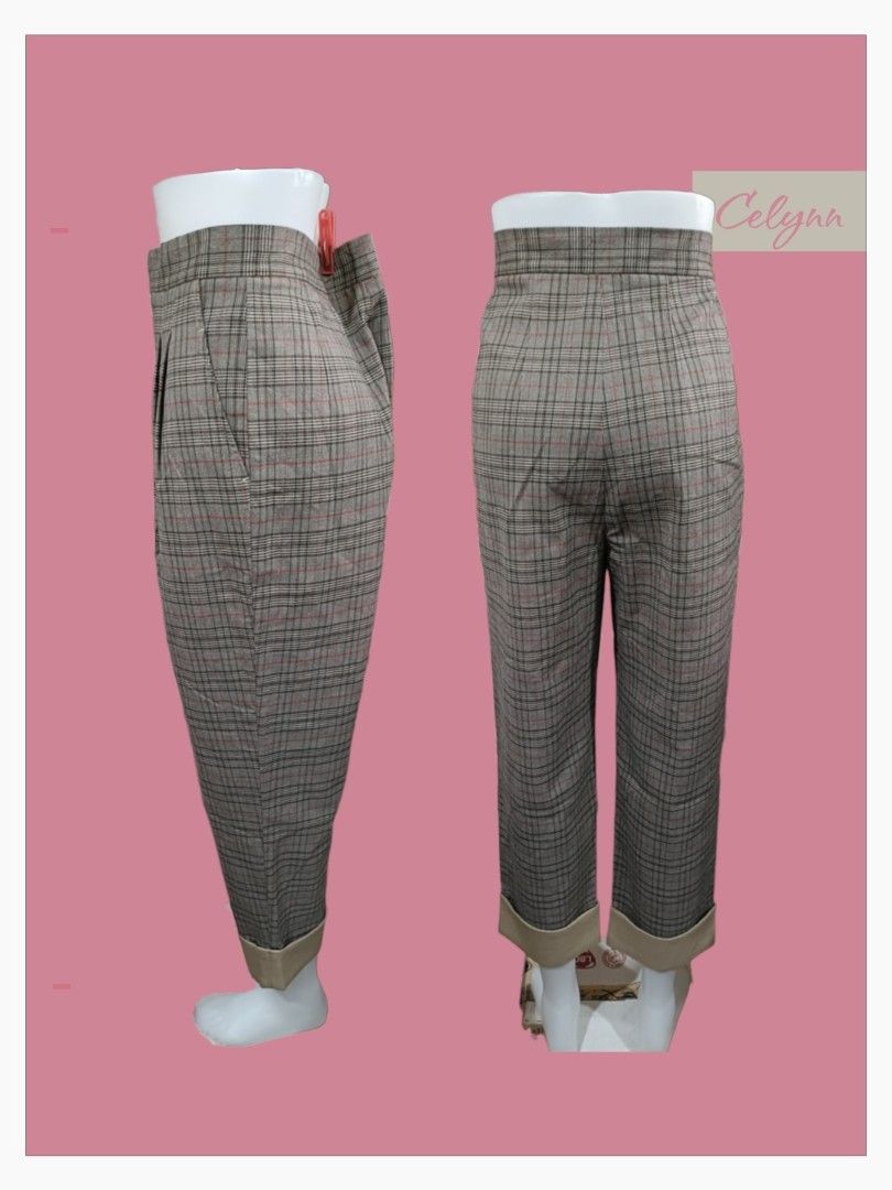 URBAN REVIVO Plaid Pants; Small (Category: Other Bottoms) located in Moncada. Submitted by celynn.collection (Listing ID 1465658320, Image 2). Description: ✅ PLEASE READ BEFORE ASKING! 😊 ----------------------------------------------------- 📍LOCATION: Pangasinan, Luzon ----------------------------------------------------- ✅ Clothes are THRIFTED or PRE-LOVED unless stated brand new. ----------------------------------------------------- Brand: UR