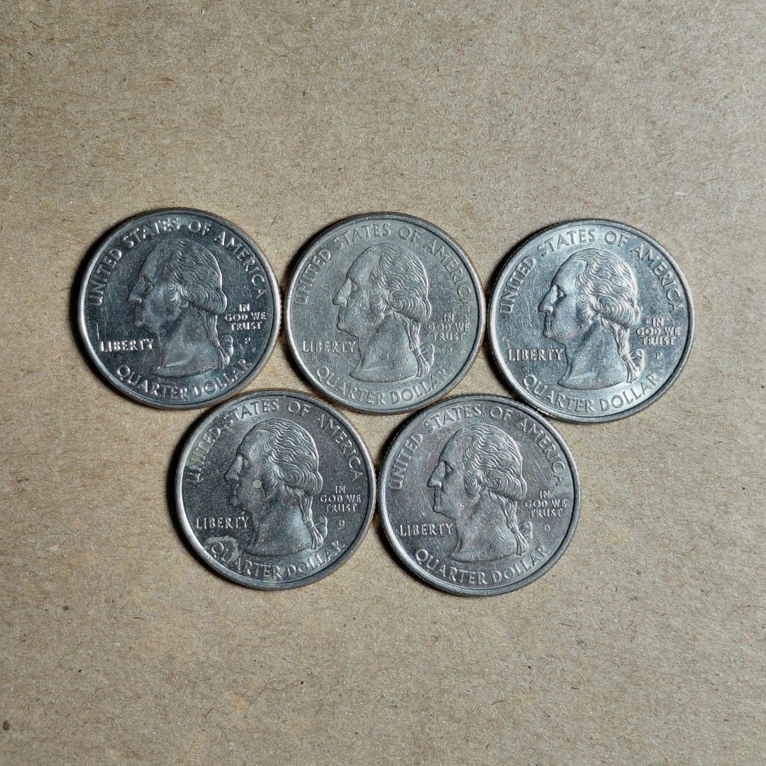 US Quarter Dollar Coins (set 1) (Category: Currency) located in Tagbilaran City. Submitted by bennycollectibles (Listing ID 1465740666, Image 2). Description: •Add an additional 150 for shipping.