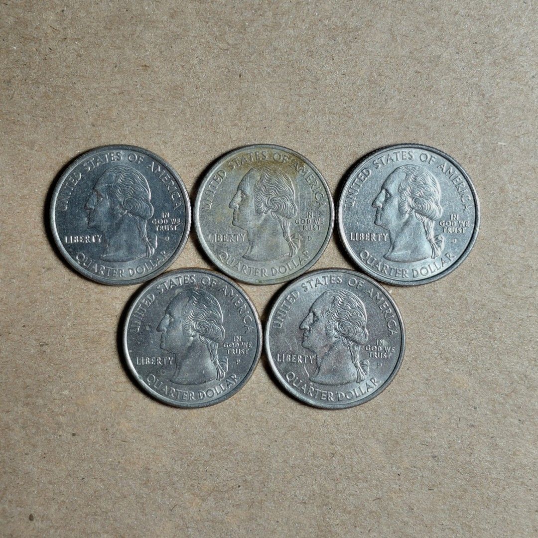 US Quarter Dollar Coins (set 4) (Category: Currency) located in Tagbilaran City. Submitted by bennycollectibles (Listing ID 1465741177, Image 2). Description: •Add an additional 150 for shipping.