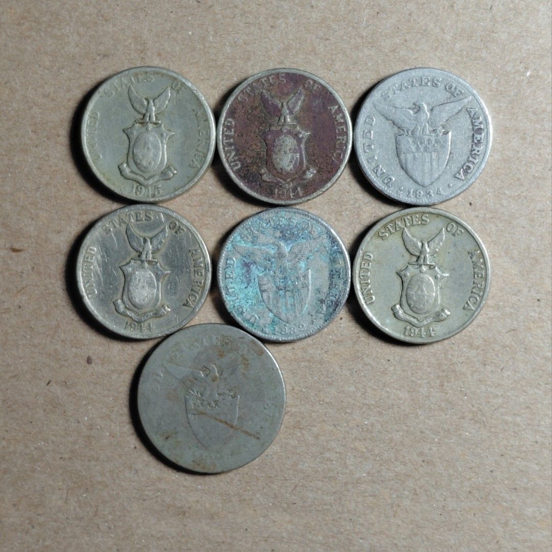 USPI 5 Centavo Coins (Category: Currency) located in Tagbilaran City. Submitted by bennycollectibles (Listing ID 1465739695, Image 2). Description: •Add an additional 150 for shipping.