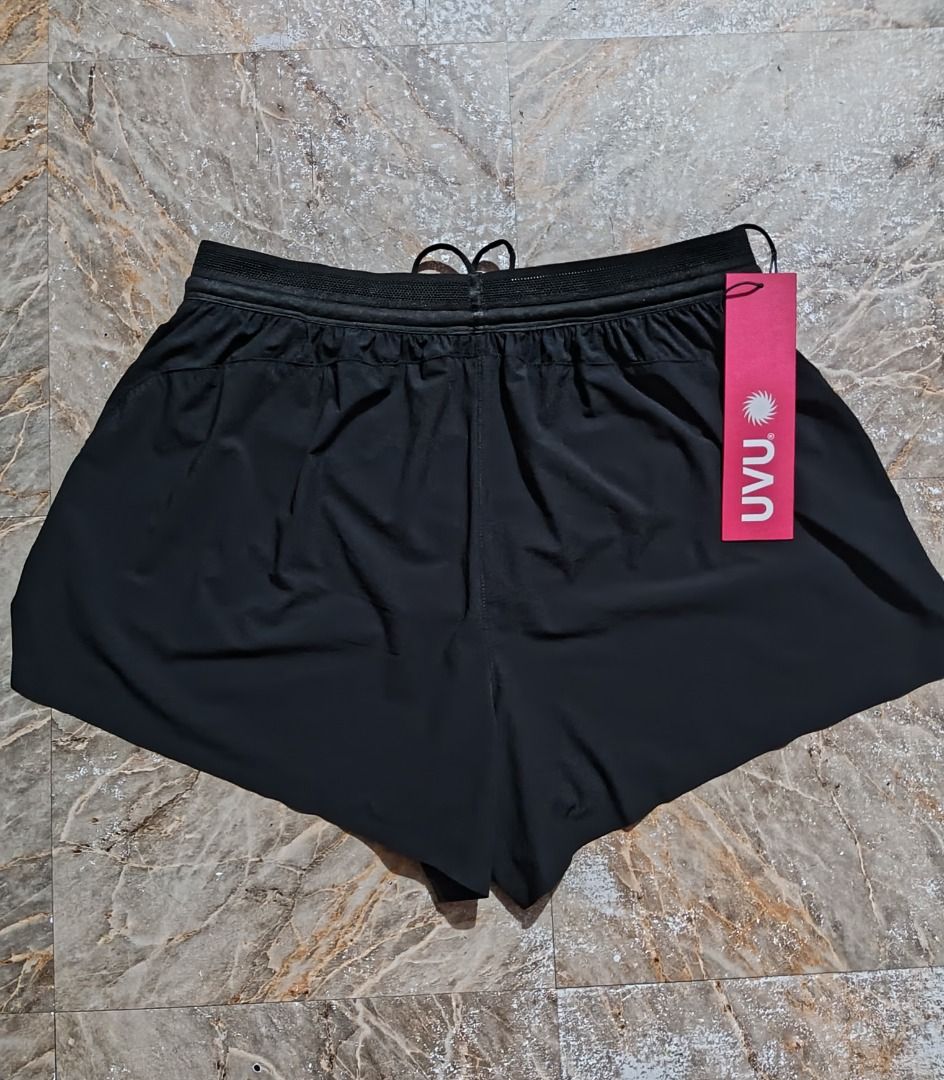 UVU split short black (Category: Activewear) located in Quezon City. Submitted by envymoves (Listing ID 1465692073, Image 2). Description: Available size small .