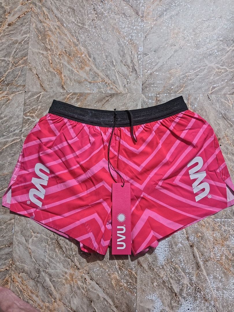 UVU split short pink (Category: Activewear) located in Quezon City. Submitted by envymoves (Listing ID 1465692432, Image 1). Description: Available size small .