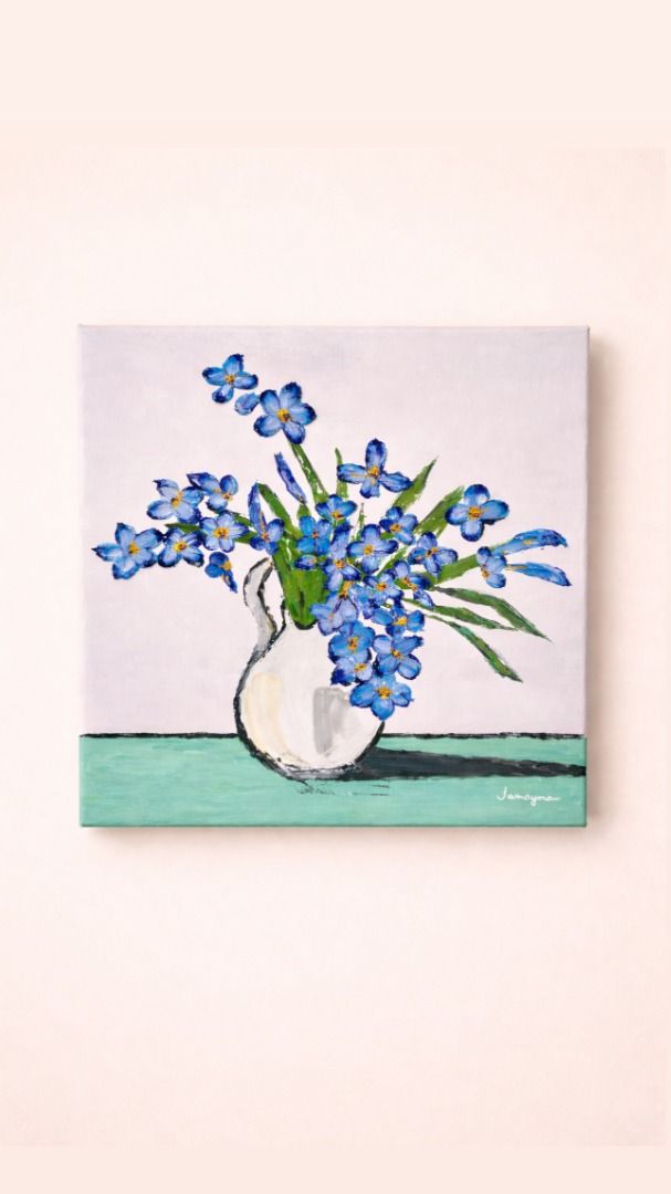 Van Gogh Inspired Irises (Category: Wall Decor) located in Manila. Submitted by jamaymaart (Listing ID 1465677849, Image 1). Description: 🎨 ORIGINAL HANDPAINTED OIL PAINTING ✨ Original artwork 🖼️ Medium: Oil on Canvas 📐 Size: 12 x 12 in. 💰 Price: ₱4000 📍 Location: Metro Manila A one-of-a-kind original painting created to bring beauty and character into your space. Perfect for your bedroom, living room, office, or as a meaningful gift. ✔️ 100