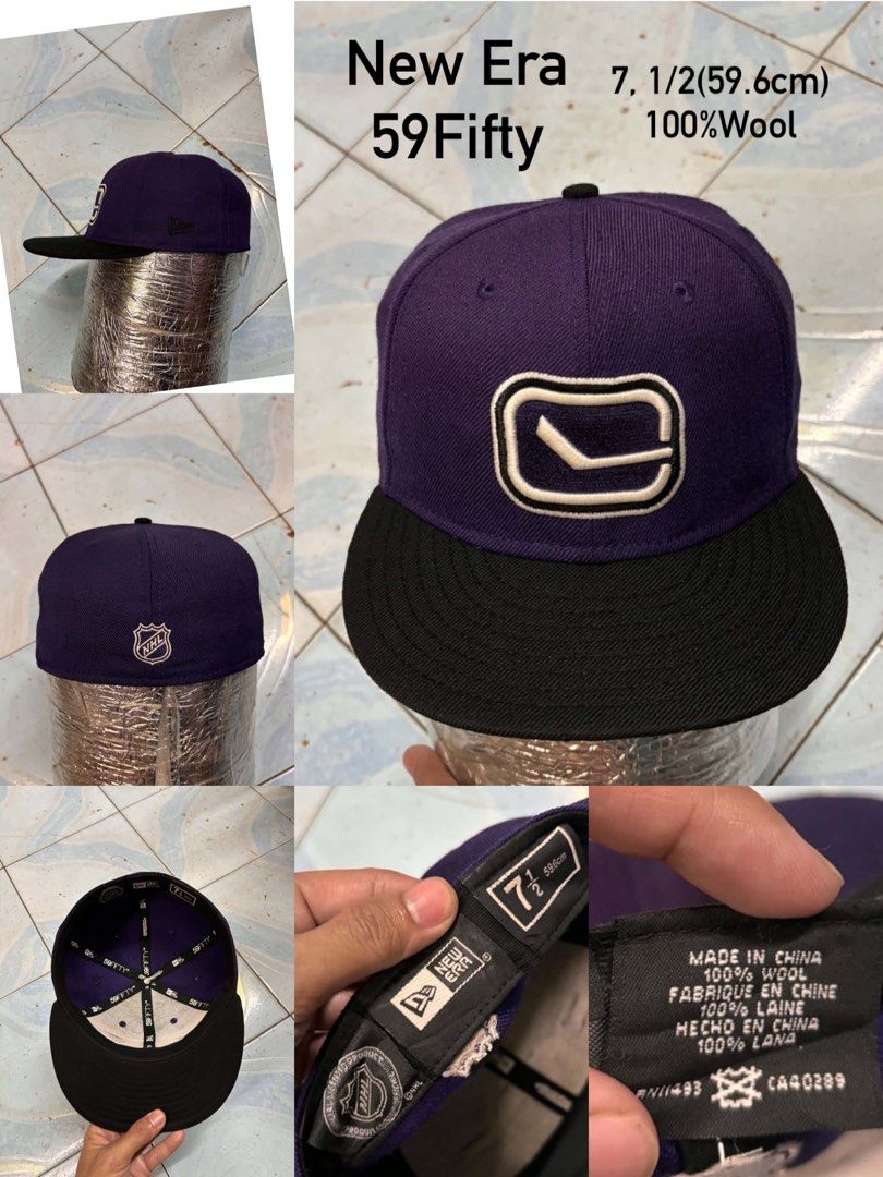 Vancouver Canucks x New Era, Close Cap (Category: Caps & Hats) located in Paranaque City. Submitted by kingdeward (Listing ID 1465654184, Image 1). Description: *Negotiable* Ukay Caps/Hats Casual need wash Parañaque Location Courier: Jnt/ LBC COP(Payment 1st) Lalamove.