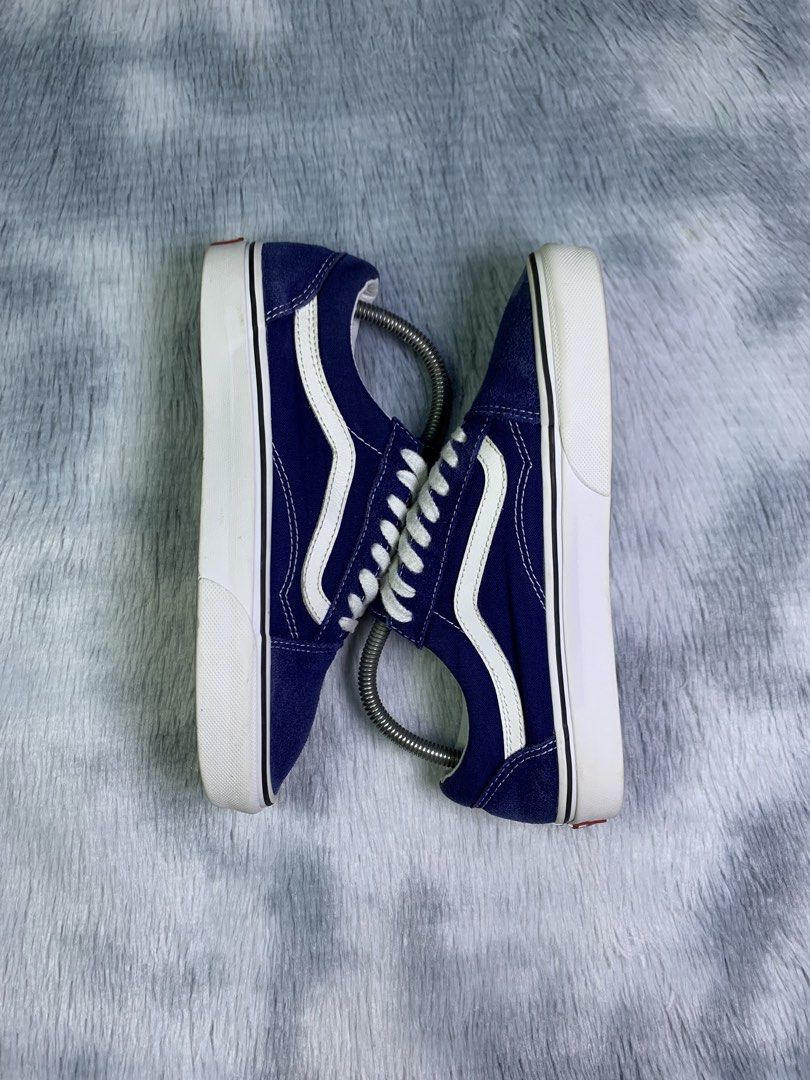 VANS OLD SKOOL BLUE (Category: Sneakers) located in Quezon City. Submitted by shooz.kartel (Listing ID 1465745507, Image 2). Description: For sale only‼️ VANS OLD SKOOL BLUE Excellent condition Issue minimal sign of usage only Size 7 mens 8.5 womens 39 euro 25 cm 1450 + sf only Legit/Authentic 💯 Pm for fast transact! 📩 Can do ship nationwide MOP: paymaya, bank transfer or gcash Location: Metro manila.