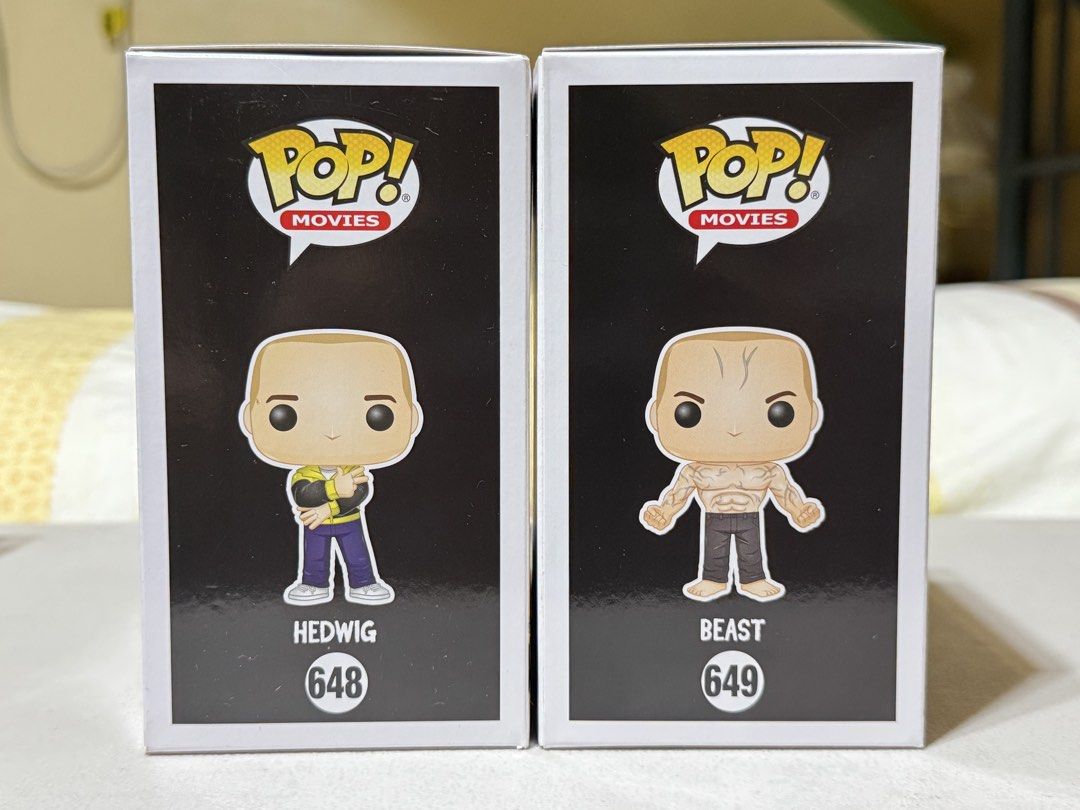 Vaulted Funko Pop Movies - SPLIT Set (Category: Figurines & Statues) located in Quezon City. Submitted by kingofatlantis (Listing ID 1465588361, Image 3). Description: Vaulted Funko Pop Movies Split Set ( Hedwig and the Beast). Boxes are in mint conditions. No issues. Gcash payment. Ships lalamove or J&T.