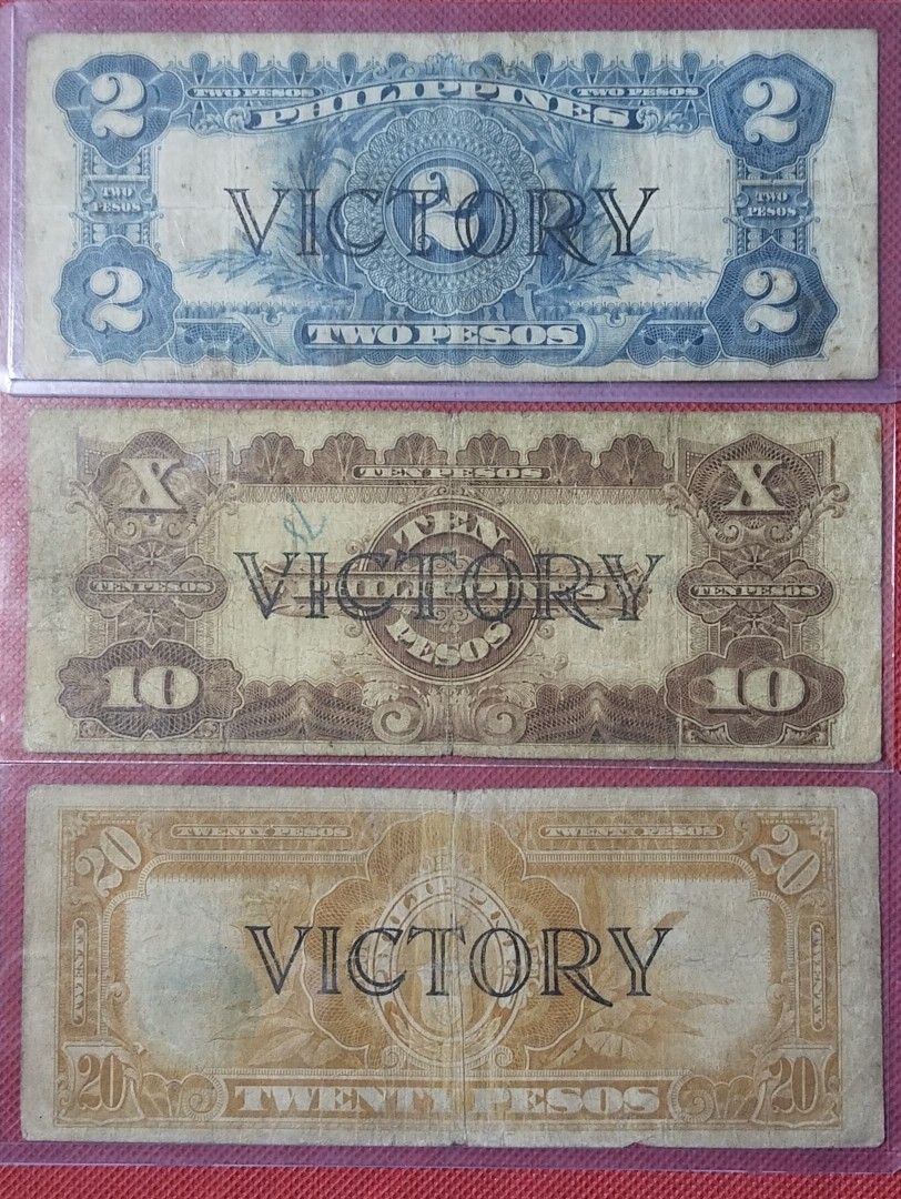 Victory Notes (Category: Currency) located in Manila. Submitted by bjie2700446238 (Listing ID 1465754287, Image 2). Description: .
