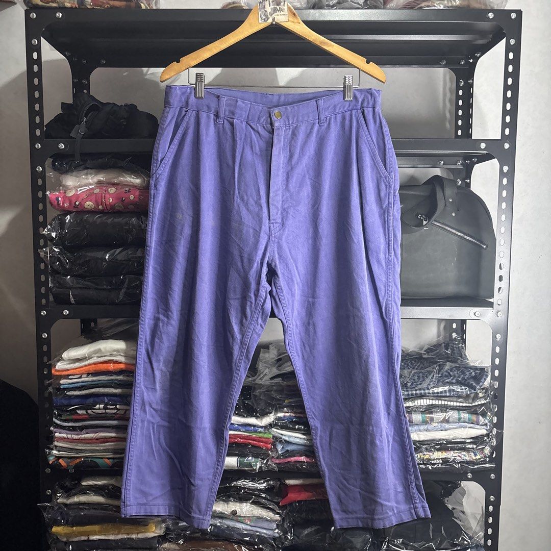 Vintage Gucci Pocket Logo Pants (Category: Chinos) located in Cavite. Submitted by goodstayojan.cvt (Listing ID 1465751259, Image 1). Description: Vintage Gucci Pocket Logo Pants LL on tag(17 x 33.5sideseam x 22inseam x 12.5front rise x 12.5thigh x 8leg opening) Verygood Condition Flaw: Altered Length, leg opening part, see detailed pics Negotiable! Kindly dm for your offer! Details posted. Dm us for more inquiries. Thanks. BUY AT YOUR OWN RISK! 