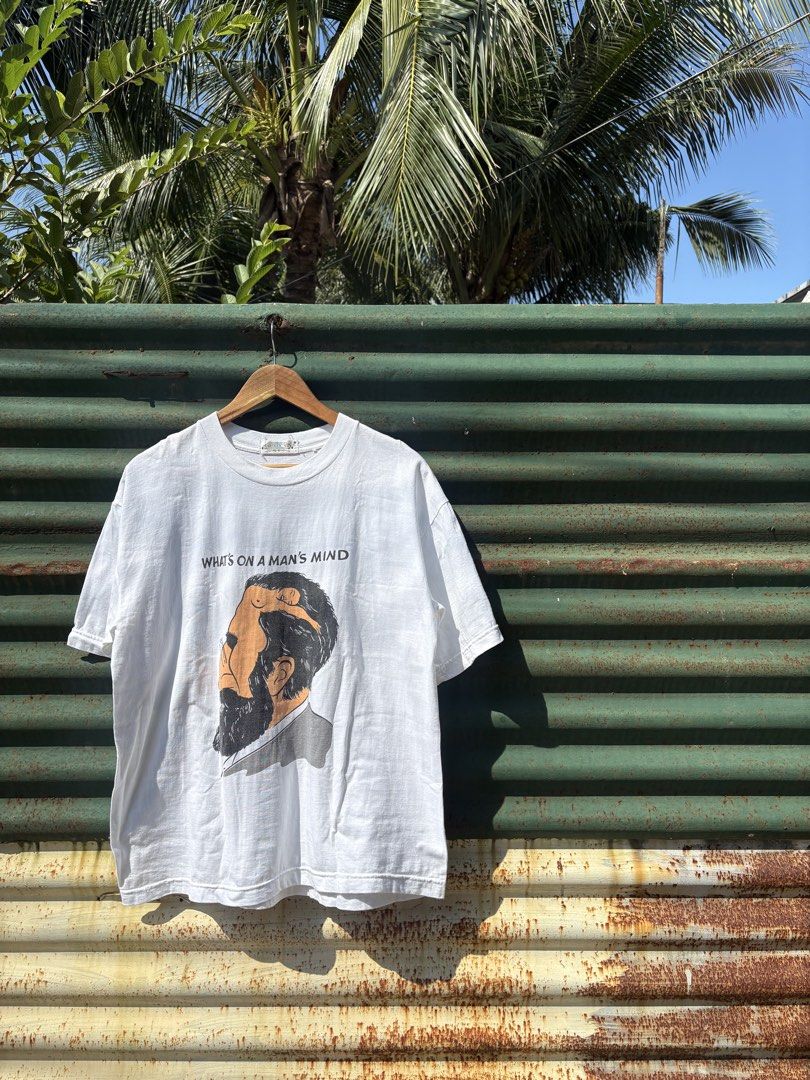 Vintage Sigmund Freud Tee (Category: Tshirts & Polo Shirts ) located in Cabiao. Submitted by thelifeofgelo (Listing ID 1465678134, Image 2). Description: Vintage Sigmund Freud Tee Width: 22.5 Length: 26.5 .
