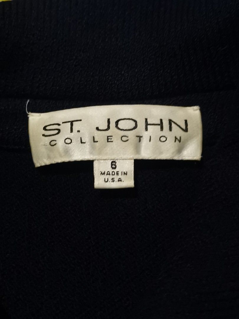 VINTAGE ST. JOHN collection zip up jacket (Category: Coats, Jackets and Outerwear) located in San Pedro. Submitted by thriftersthrift (Listing ID 1465587127, Image 3). Description: Width(inches) :16 Length(inches) :22 Good condition Already wash Color rate : 9.5 /10 🌵ALL ITEMS ARE FROM UKAY BALE SO MANAGE YOUR EXPECTATION 🌵 ASK SELLER FOR MORE INFORMATION COLOR MAY CHANGE TRU LIGHTING.