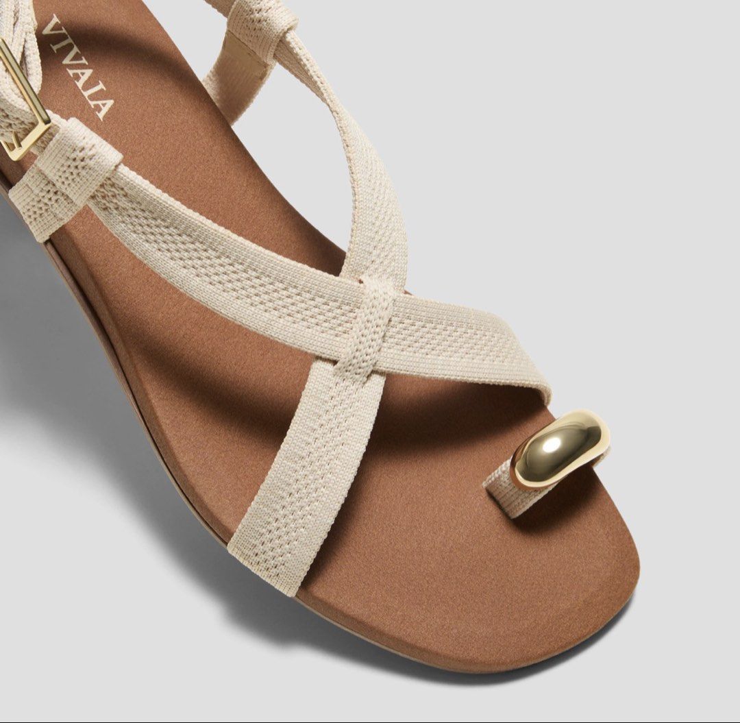 Vivaia Square-Toe Slingback Toe Ring Sandals (Derorice) (Category: Flats & Sandals) located in Quezon City. Submitted by jgsellss (Listing ID 1465747238, Image 3). Description: Brand new I can send the photo just message me if interested. .
