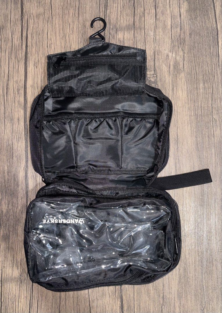 Wandersyke Toiletry Bag - 6” x 10” x 3.5” (Category: Travel Essentials & Accessories) located in Quezon City. Submitted by dardsa (Listing ID 1465592349, Image 3). Description: WYSIWYG Wandersyke Toiletry Pouch 6 inches x 10 inches x 3.5 inches (L x W x H).