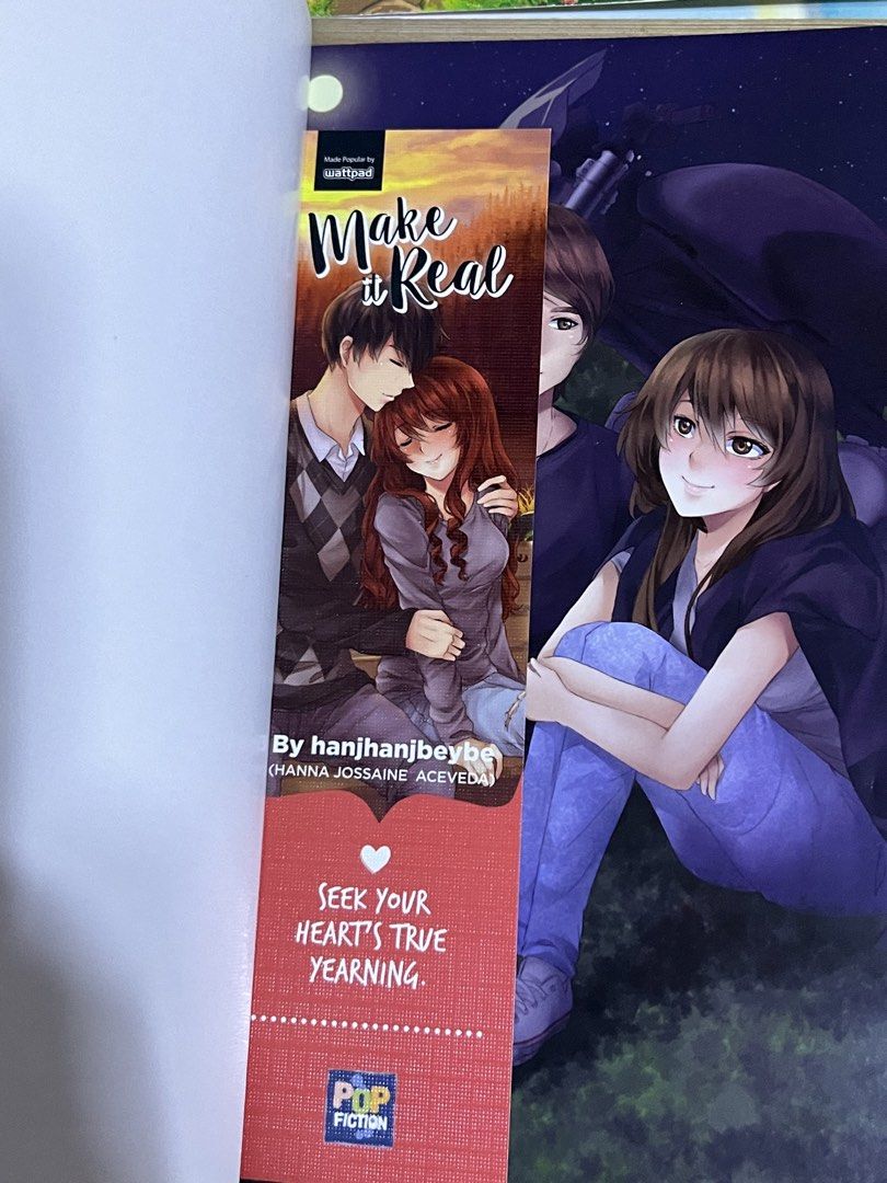 AVAILABLE WATTPAD POP FICTION BOOKS (120 each) (Category: Storybooks) located in Cavite. Submitted by thaliaprlvd (Listing ID 1465601680, Image 3). Description: 120 per book. Complete w bookmark..
