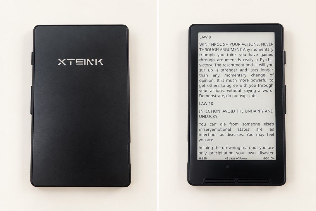 Xteink 4 (Category: E-Readers) located in Bulacan. Submitted by jcc321 (Listing ID 1465579144, Image 1). Description: Like new xteink x4 with free cases.
