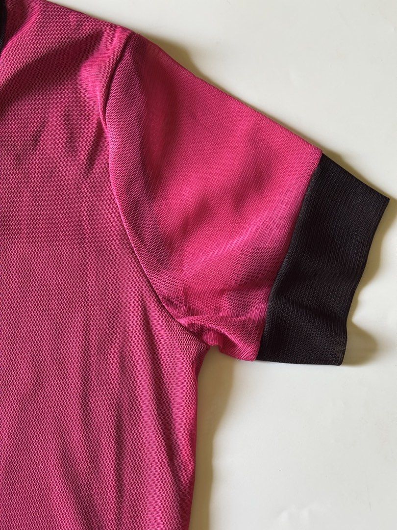 Y2K ‘Bhatti Paris’ mesh pink tee (Category: Others Tops) located in Dumangas. Submitted by lavish.ph_igshop (Listing ID 1465642585, Image 3). Description: Size: XS-M, W 26 | L 20.5 Y2K.
