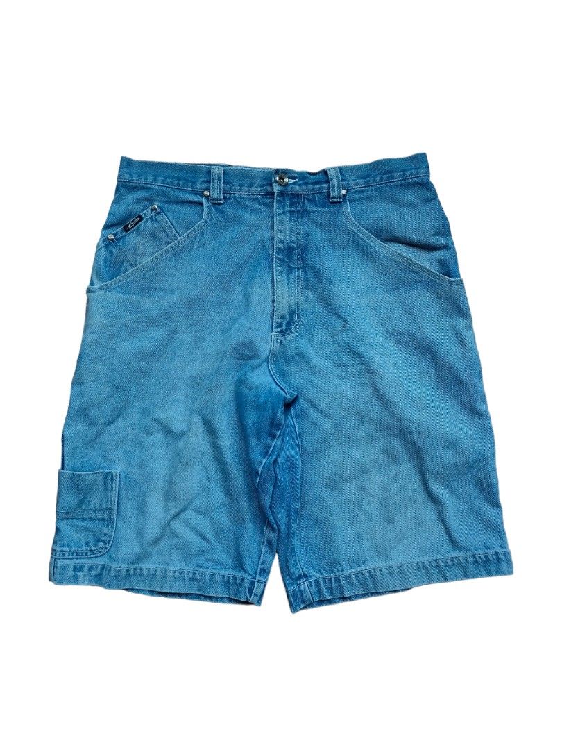 Y2K Karl Kani Carpenter Jorts (Category: Shorts) located in Ozamiz City. Submitted by ukaygrails (Listing ID 1465627949, Image 1). Description: Very good condition May minor repair sa likod, see last pic Waist 34 Length 25.