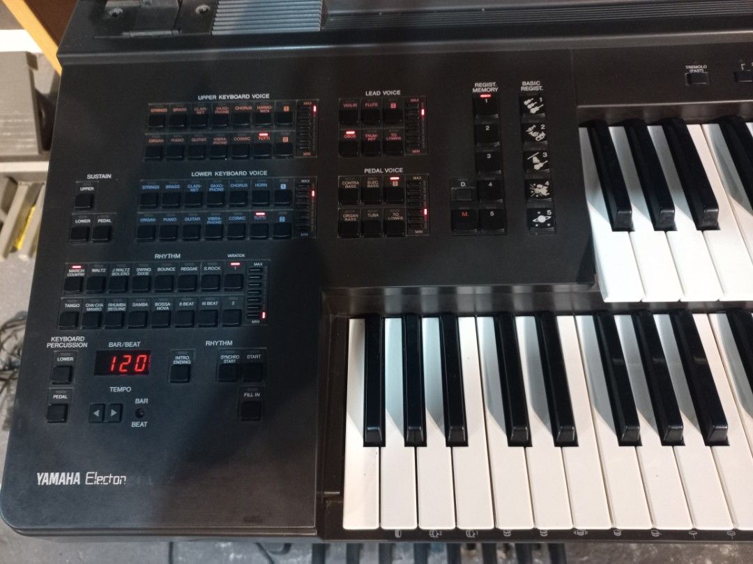 Yamaha Electone EL-7 Electronic Organ (Category: Musical Instruments) located in Manila. Submitted by arisdavid24 (Listing ID 1465736594, Image 3). Description: 23,500 php only In good working condition With Bench Direct 220 Volts Imported from Japan We can deliver within metro manila for COD, ( delivery fee buyer's expense ) We can ship nationwide ( shipping fee buyer's expense ) Call or txt for faster transaction 0991407.