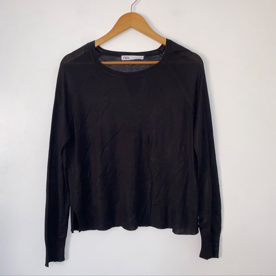 SUPER SALE‼️ZARA knitted sweater (Category: Coats, Jackets and Outerwear) located in San Jose del Monte. Submitted by mamiracky (Listing ID 1465636724, Image 1). Description: Last price posted In good condition No flaws No when worn .