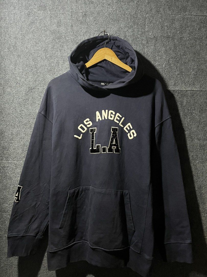 ZARA LOS ANGELES (Category: Coats, Jackets and Outerwear) located in Naga. Submitted by goodfinds_only.v1 (Listing ID 1465703296, Image 1). Description: FOR SALE -ZARA LOS ANGELES HOODIE SIZE:LARGE MEASUREMENTS WIDTH:24 INCH LENGTH:30 INCH COLOR RATE:9/10 COLOR MAY VARY DUE TO LIGHTNING GOOD CONDITION NO FLAWS DM ME TO PURCHASE! LOCATION:NAGA CITY BICOL.