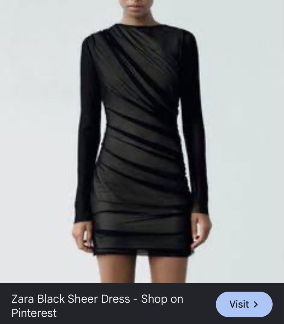 Zara Mesh Dress (Category: Dresses) located in Taguig. Submitted by house_of_petite (Listing ID 1465693566, Image 1). Description: .