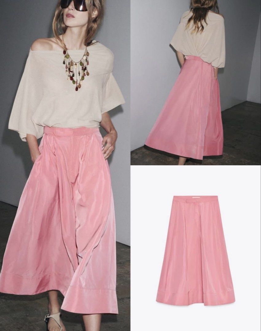 Zara midi skirt (Category: Skirts) located in Makati City. Submitted by lheigg (Listing ID 1465636991, Image 2). Description: Brandnew Small size.
