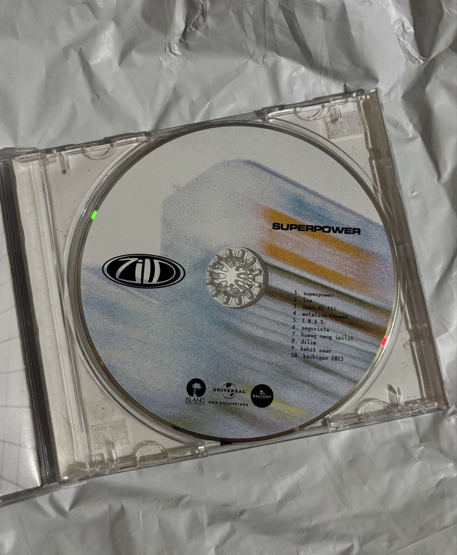 Zild - Superpower CD Album (Category: CDs & DVDs) located in Taguig. Submitted by yogurt.box (Listing ID 1465673574, Image 3). Description: Condition: Disc and case are well-kept and ready to spin Loc: Taguig.