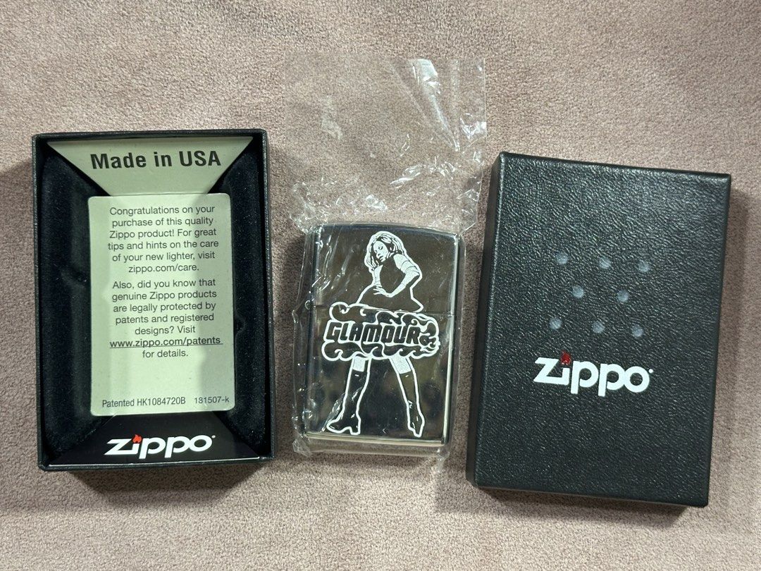 Zippo Glamour Hysteric Lighter (Category: Vintage Collectibles) located in Paranaque City. Submitted by dolli_ (Listing ID 1465594741, Image 1). Description: Hysteric Glamour Zippo Lighter Negotiable - brand new! - bought in japan, hysteric glamour store fukuoka - made in USA - 100% authentic - suuuper cool - paranaque/taft area - can do meet up in csb / mcdo taft.