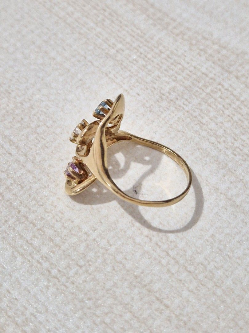 14k Saudi Gold Constellation Diamond Ring Size 6 (Category: Rings) located in Pasig City. Submitted by rialuna_fire (Listing ID 1471154585, Image 3). Description: 3.3 grams .