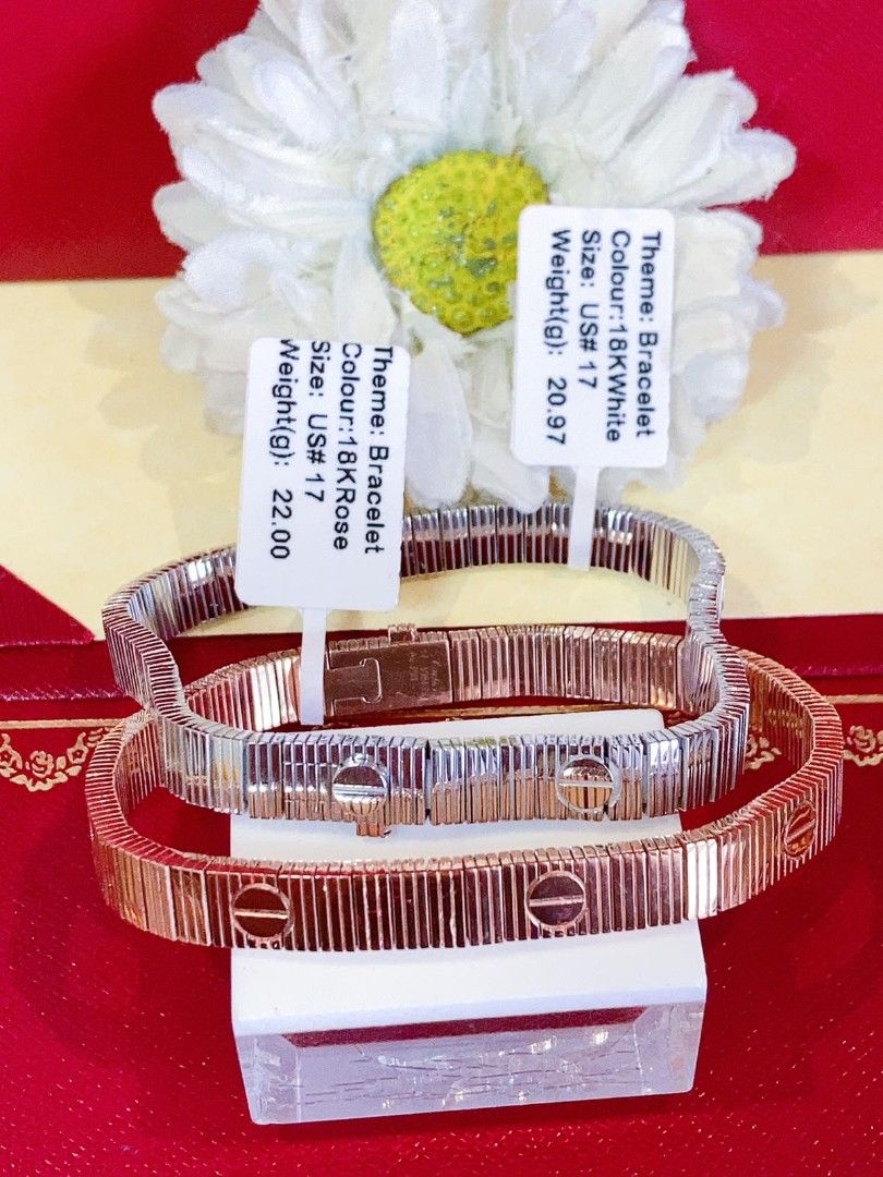 18k crtr bracelet hk setting (Category: Bracelets) located in Manila. Submitted by luxesparks (Listing ID 1471146336, Image 1). Description: .