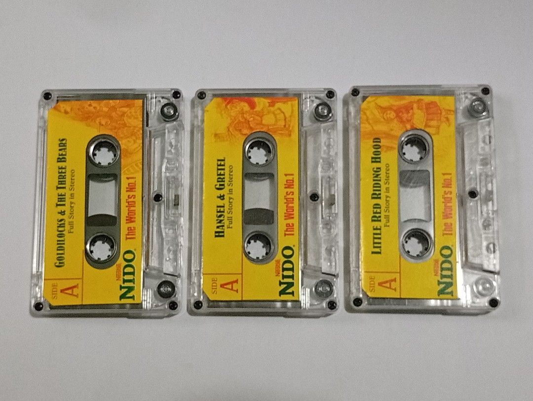 3pcs Nido Cassette Tapes (good condition, working) (Category: Vintage Collectibles) located in Lipa City. Submitted by mark_collections (Listing ID 1471148455, Image 1). Description: 3pcs Nido Cassette Tapes (good condition, working) - no inlays and cover Mode of Payment: Gcash.