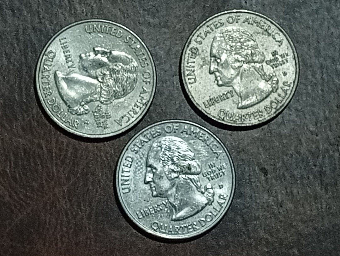 3pcs Puerto Rico Quarter Dollars (Category: Currency) located in Lipa City. Submitted by mark_collections (Listing ID 1471251472, Image 2). Description: 3pcs Puerto Rico Quarter Dollars Mode of Payment: Gcash.