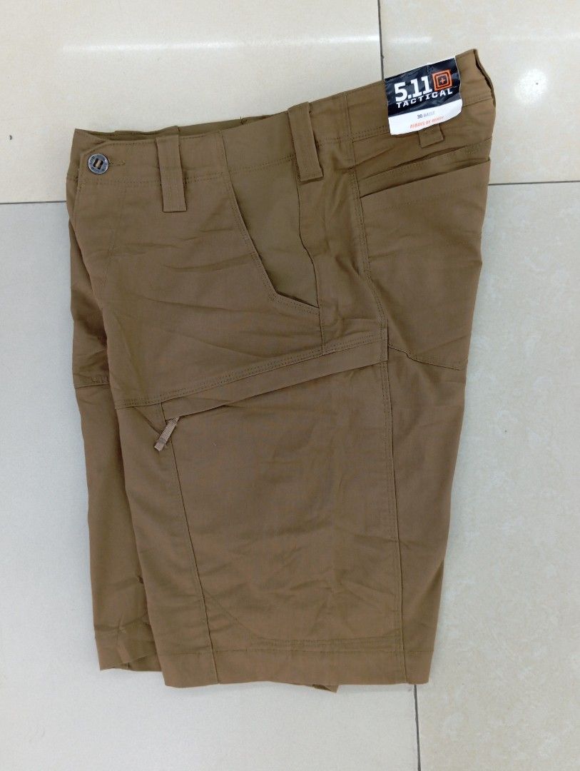 5.11 Tactical Cargo Shorts Size 30 (Category: Shorts) located in Manila. Submitted by brugodoy (Listing ID 1471262313, Image 3). Description: - Brand: 5.11 Tactical - Condition: Brand new with tags attached - Color: Khaki brown - Size: 30 waist - Features: Durable tactical design, multiple utility pockets, and reinforced belt loops - Ideal for: Outdoor activities, hiking, work, or casual wear - SF via J&T / Flash, or meetup available upon request