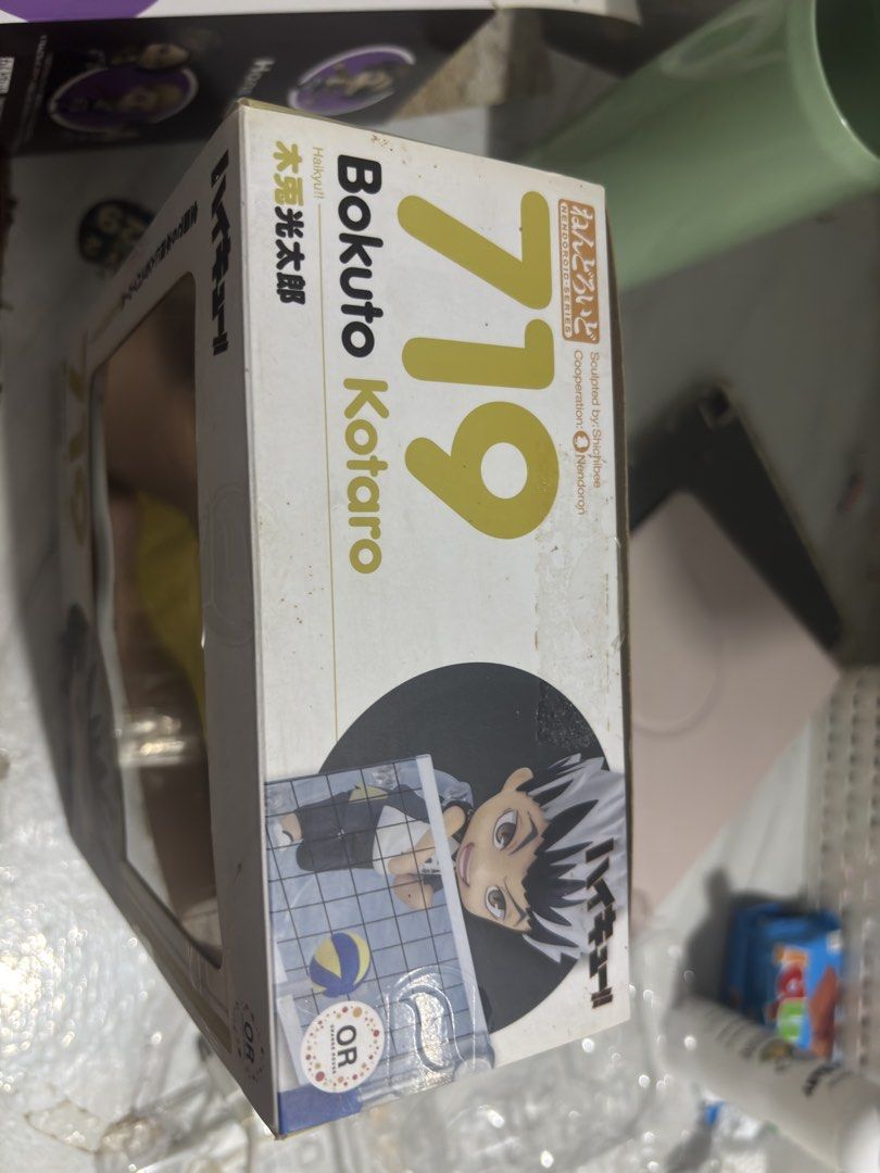 719 Haikyuu Bokuto Kotaro Nendoroid (Category: Figurines & Statues) located in Manila. Submitted by kimbubu (Listing ID 1471191739, Image 1). Description: BIB Box has few dirt Nendo itself is good as new Price is negotiable.